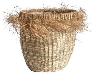 Kamari Natural Woven Baskets, Set of Two