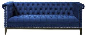 Bergmann Three Seat Sofa - Navy Blue