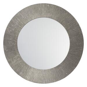 Madden Nickel Metal Framed Mirror, Small
