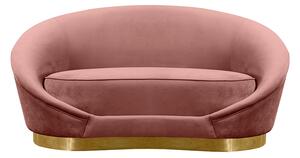 Selini Two Seat Sofa - Blush Pink