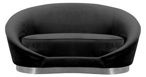 Selini Two Seat Sofa - Black