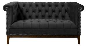 Bergmann Two Seat Sofa - Black