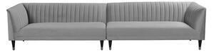 Baxter Six Seat Sofa – Dove Grey