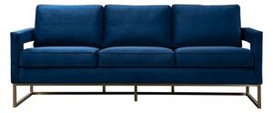 Kenza Three Seat Sofa – Blue