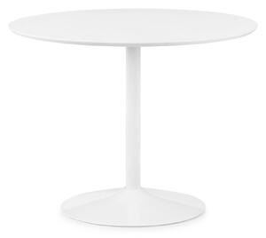 Franco Round White Pedestal Table