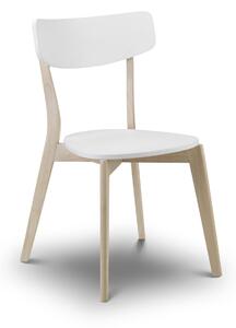 Plaza Chair White/Limed Oak