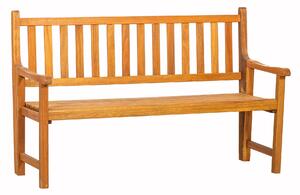 3 Seat Folding Acacia Wooden Bench for Garden | Roseland Furniture
