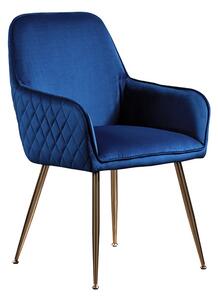 Watson Carver Chair - Ink Blue