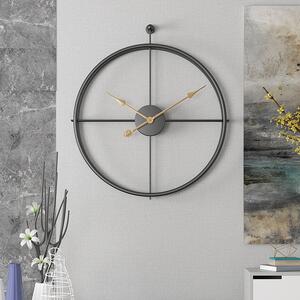 European Metal Vintage Wall Clock