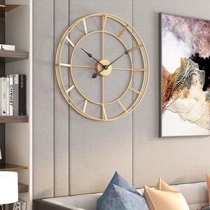 European Style Round Metal Wall Clock