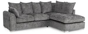 Chiswick Luxury Chenille Corner Sofa | Comfy Fabric Couch for Living Room | Roseland Furniture