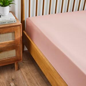 Super Soft Plain Polyester Fitted Sheet