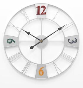 Nordic Metal Numbers Wall Clock