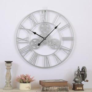Rustic Gear Design Decorative Wall Clock