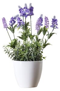 Faux Potted Heritage Lavender, Large