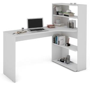 Sanford Multifunction Work From Home Office Desk with Bookcase | Roseland Furniture