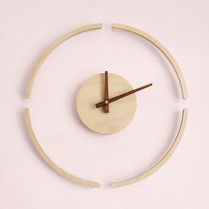 Nordic Minimalist Wooden Wall Clock