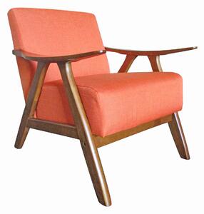 Hollis Deep Padded Retro Armchair for Living Room | Roseland Furniture