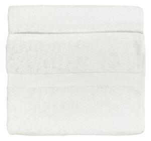 Loft Combed Cotton Hand Towel White