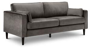 Ferang Velvet Grey 3 Seater Sofa