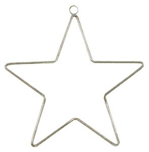 Decarie Small Silver Star, Set of Four