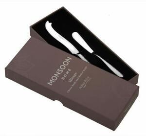 Arthur Price Monsoon Mirage Cheese and Butter Set
