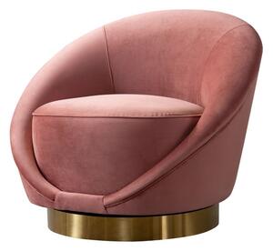 Selini Swivel Chair - Blush Pink