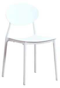 Clayton Easy Care Contemporary Kitchen Dining Chair in White or Grey | Roseland Furniture