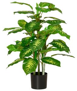 HOMCOM Artificial Evergreen Tree Fake Decorative Plant in Nursery Pot for Indoor Outdoor Décor, 95cm