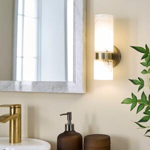 Hotel Kimpton Alabaster Bathroom Linear Wall Light