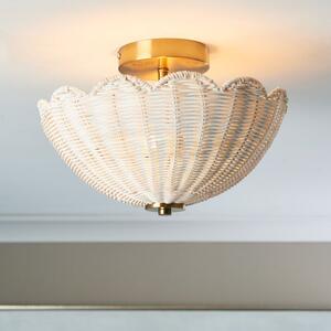 Amaria Uplighter Flush Ceiling Light