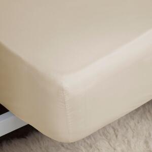 Belledorm 400 Thread Count Fitted Sheet Cream Single