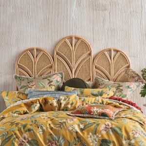 Anastacia Botanical Housewife Pair Pillowcase Ochre