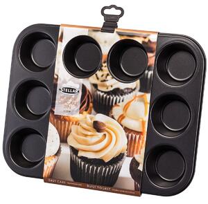Stellar Bakeware Non-Stick Muffin/Cupcake Tin 12 cup