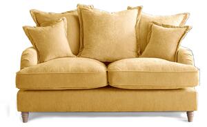Rupert Pillow Back 2 Seater Sofas | Modern Grey Green Blue Living Room Settee | Upholstered Chenille Fabric | Roseland UK