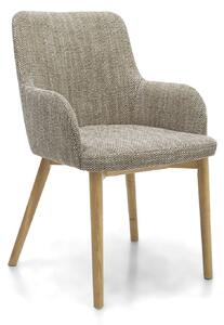Shaw Tweed Oatmeal Chair Pair Off