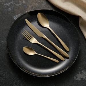 Churchgate Ashwell 16 Piece Gold Cutlery Set
