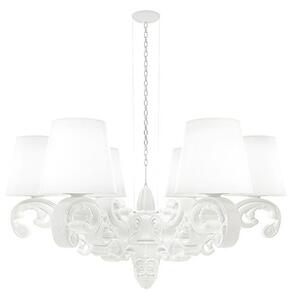 CROWN OF LOVE CHANDELIER - white