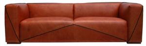 Gable Handmade Vintage 3 Seater sofa Distressed Real Leather