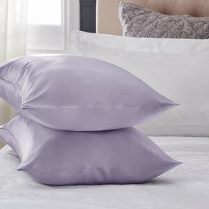 Dorma Lavender Silk Pillowcase Purple