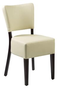 Bugel Side Chair - Wenge - Cream