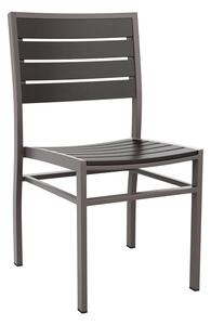 Littlewood Side Chair - Black - Frame Grey 7012