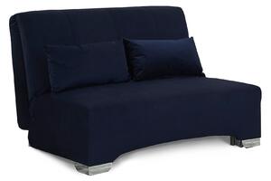 Cortez Velvet Upholstered 2 Seater Pull Out Sofa Bed for Living Room or Bedroom | Roseland Furniture