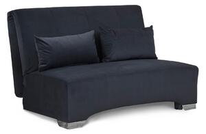 Cortez Velvet Upholstered 2 Seater Pull Out Sofa Bed for Living Room or Bedroom | Roseland Furniture