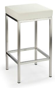 Fernow Briushed Satin Frame Stool Fixed Height 4 Colours