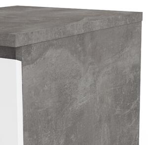 Naia Concrete 3 Drawer Bedside Cabinet