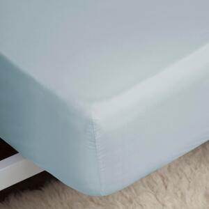 Belledorm 400 Thread Count Fitted Sheet Duck Egg Double