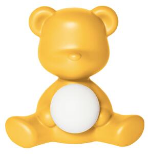 TEDDY GIRL LAMP WITH RECHARGEABLE LED - Yellow