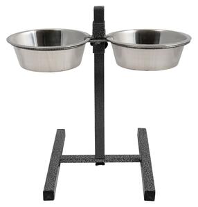 Jack and Vanilla Pet Food Bowl Stand Bon Appetit 2x1.7 L