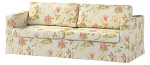 Floor length Karlstad 3-seater sofa cover